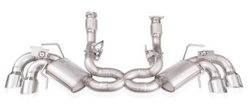 Stainless Works Stainless Works 20-21 Chevrolet Corvette C8 6.2L Redline Cat-Back Exhaust w/ Polished Tips - C8CBR