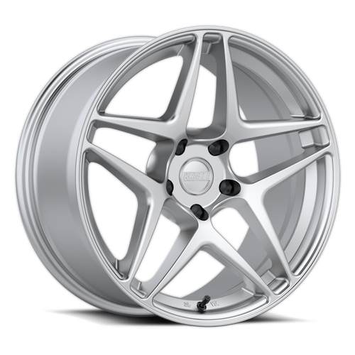 Kansei K15H Astro 19x8.5in / 5x108 BP / 35mm Offset / 73.1mm Bore - Hyper Silver Wheel - K15H-198523+35 Photo - Primary