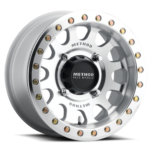 Method MR401 UTV Beadlock 15x7 +38mm Offset 6 x 139.7 BP 81.80mm CB Raw Machined Wheel w/ BH-H24100 - MR40157060352B Photo - Primary