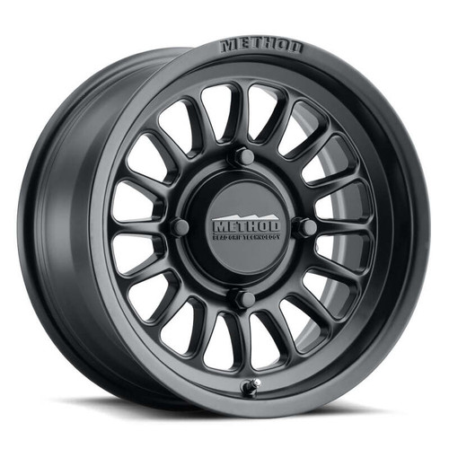 Method MR411 Bead Grip 15x7.0 +38mm Offset 6x139.7 BP 78.30mm CB Matte Black Wheel - MR41157060552 Photo - Primary
