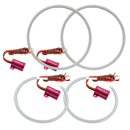 Oracle Ford Falcon 08-13 LED Halo Kit - Red SEE WARRANTY - 2367-003 Photo - Primary