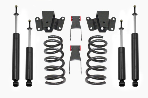 MaxTrac 97-03 Ford F-150 2WD V6 2in/4in Lowering Coil Kit - K333524-6 Photo - Primary