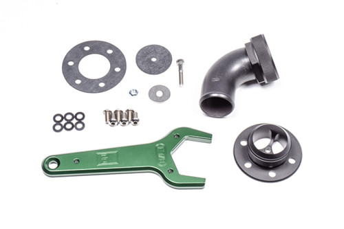 Radium Remote Mount Fill Neck - 24AN Elbow - 1.5in Barb - 20-0547 Photo - Primary