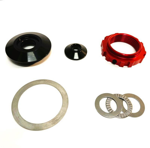 QA1 2.205-8 TPI Coilover Conversion Kit 2.5in ITT Strut - Red Anodized Nut - COK113 Photo - Primary