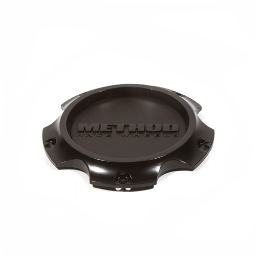 Method Wheels Method Cap T077 - 87mm - Black - Screw On - CP-T077L122-B