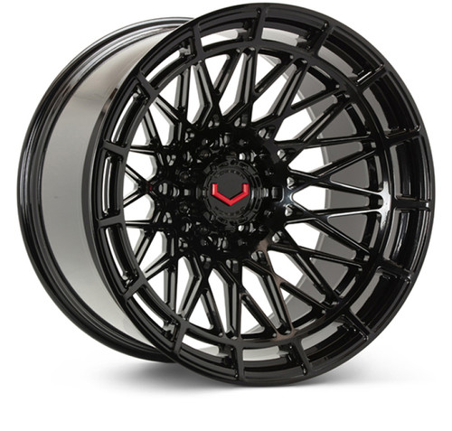 Vossen LCX-03 22x12 - 6x139.7 - ET44 - Ultra Deep - 78.1 - Gloss Black Wheel - LCX-03-2G29 Photo - Primary