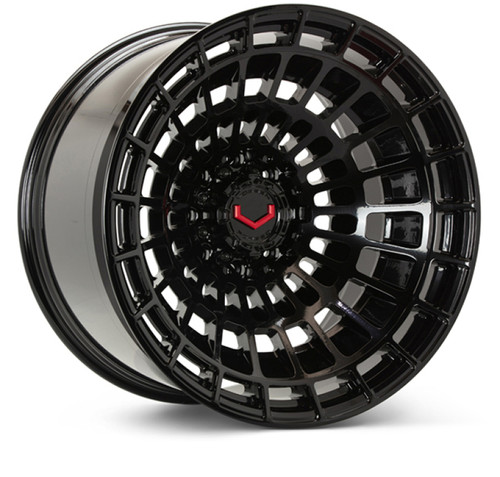 Vossen LCX-04 22x10 - 8x165.1 - ET18 - Super Deep - 125.1 - Gloss Black Wheel - LCX-04-2X20 Photo - Primary