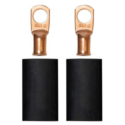 Moroso 3/8in Dia Stud 4 GA Wire Crimp/Solder Battery Cable Terminal Kit (2 Pack) - 74167 User 1