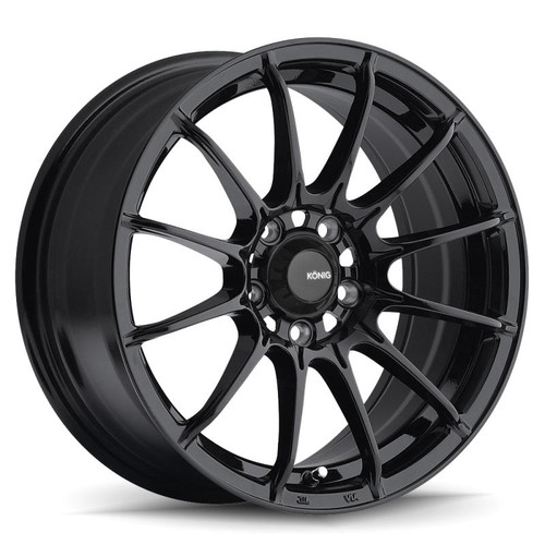 Konig Konig Dial In 15x7 4x100 ET35 Gloss Black - DI57100355