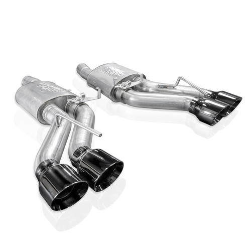 Stainless Works 22-25 Cadillac CT5-V Blackwing Axle Back Exhaust - Black Chrome Tips - CT5V22AB-BC Photo - Primary