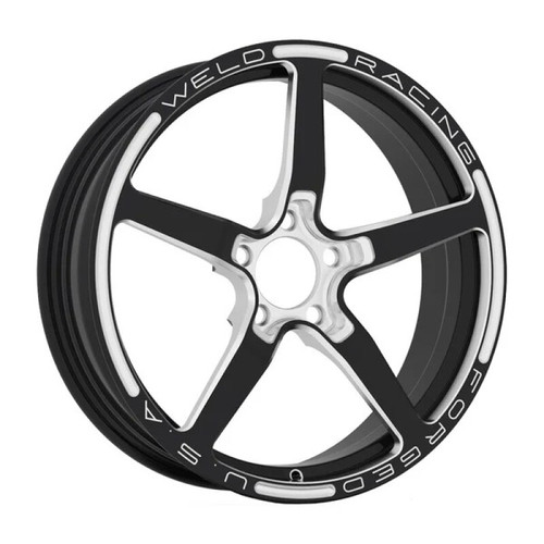 Weld Alumastar 1-Piece 18x6 / 5x120 BP / 3.2in BS Gloss Black Milled Wheel - 88C-1806256-B Photo - Primary