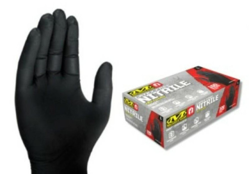 Mechanix Wear HD Black Nitrile 5 Mil MD - 10 Packs 100 Gloves Each - D13-05-009-100-10