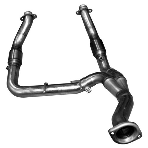 Kooks Headers Kooks 11-14 Ford F150 Eco Boost 3.5L V6 3in SS GREEN Cat Turbo Down Y-Pipe - 13533300