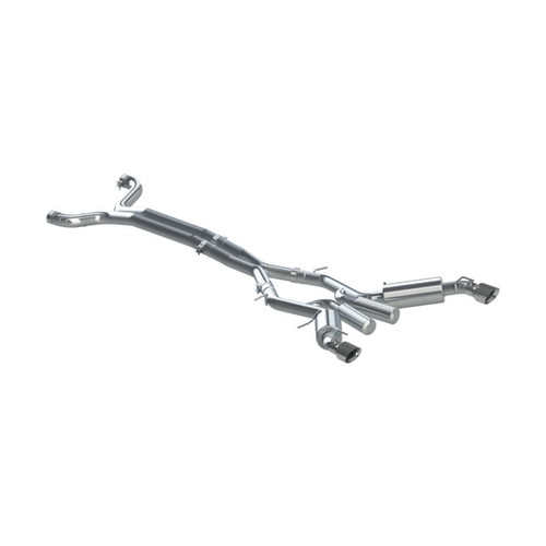 MBRP 16-19 Chevrolet Camaro SS 6 Speed 3in Dual Cat Back w/ 4.5in OD Tips - 409 Non NPP Models - S7035409