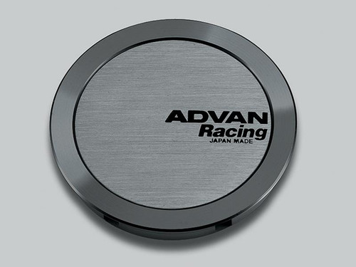 Advan 63mm Full Flat Centercap - Hyper Black - V0333