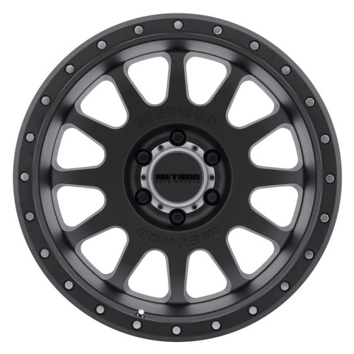 Method Wheels Method MR605 NV 20x10 -24mm Offset 6x5.5 106.25mm CB Matte Black Wheel - MR60521060524N