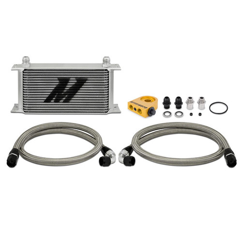 Mishimoto Universal 19 Row Thermostatic Oil Cooler Kit - MMOC-ULT