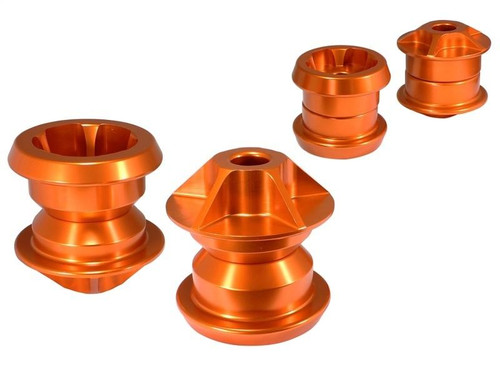 AFE aFe Control PFADT Series Subframe Mount Set; Chevrolet Camaro 10-14 - Orange - 450-402001-N