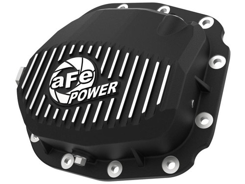 AFE aFe Pro Series Rear Differential Cover Black w/ Fins 15-19 Ford F-150 w/ Super 8.8 Rear Axles - 46-71180B