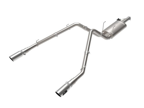 AFE aFe 09-18 Ram 1500 V8 5.7L Hemi Gemini XV 3in 304 SS Cat-Back Exhaust w/ Polished Tips - 49-32083-P
