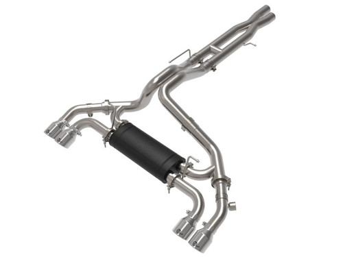 AFE aFe Vulcan Series 2.5in 304SS Cat-Back Exhaust 2021 Jeep Wrangler 392 6.4L w/ Polished Tips - 49-38098-P