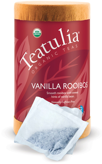 Vanilla Rooibos Tea Square Paper Bags