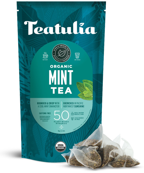 Mint Herbal Tea 50ct Pyramid Bags
