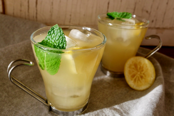 Green Tea Ginger Cooler Cocktail