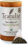 Teatulia Organic Tea Medley 16ct Eco-Canister