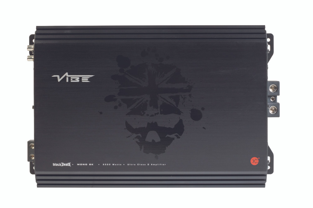 Vibe BlackDeath  8,000 Watt Full Range Competition Amplifier BLACKDEATHM8K-V6