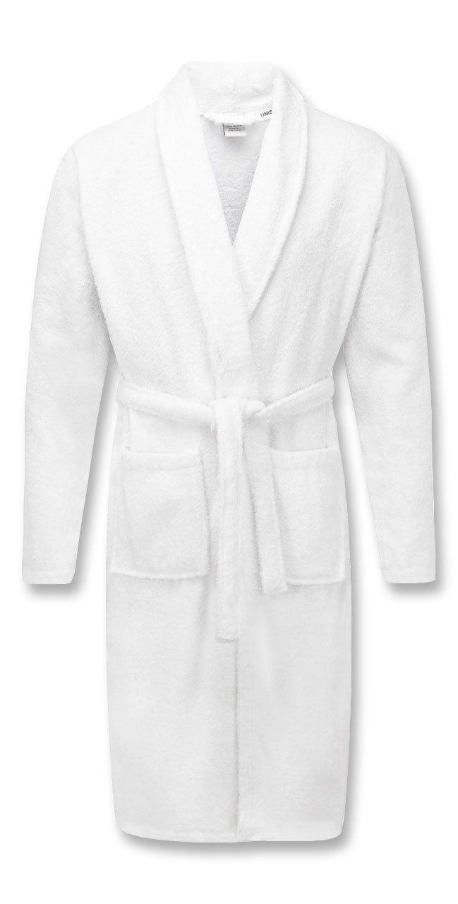 Navy Blue Terry Towelling Dressing Gowns