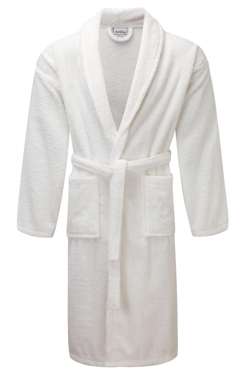 Egyptian Collection Towelling Dressing Gown Shawl Collar The