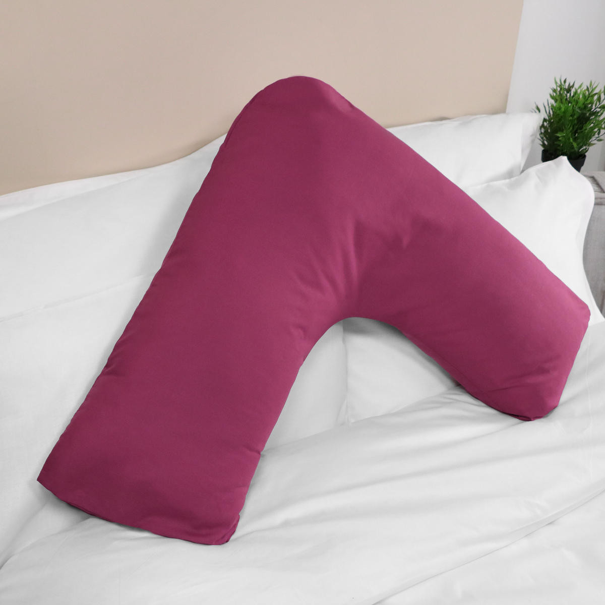 v shaped pillowcases