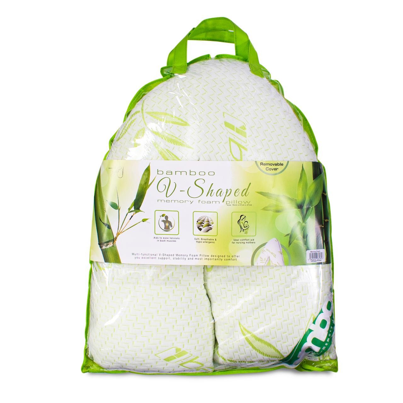 shaped memory foam pillow