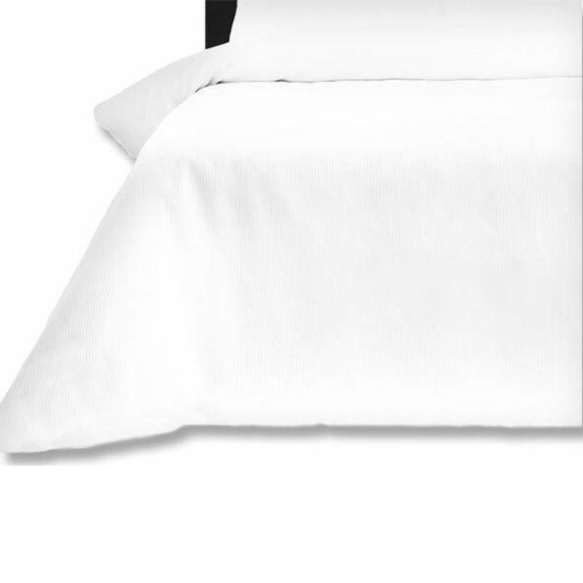 White Duvet Covers 180 Thread Count Percale Easy Care - Double
