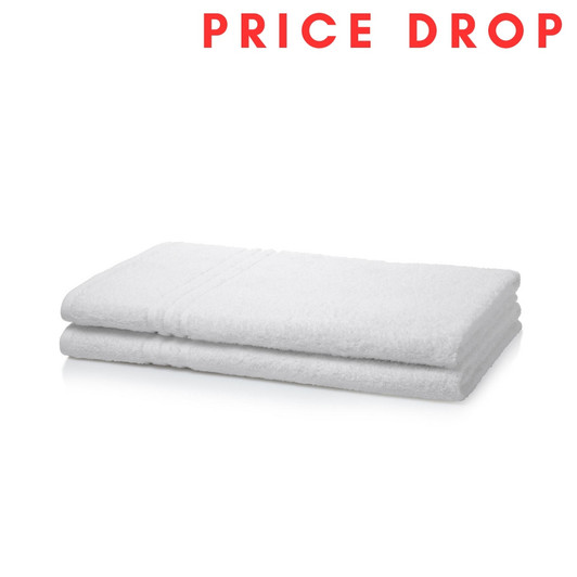 Single Piece White Wholesale Institutional and Hotel Bath Sheets - 500 GSM Single Piece White Wholesale Institutional and Hotel Bath Sheets - 500 GSM