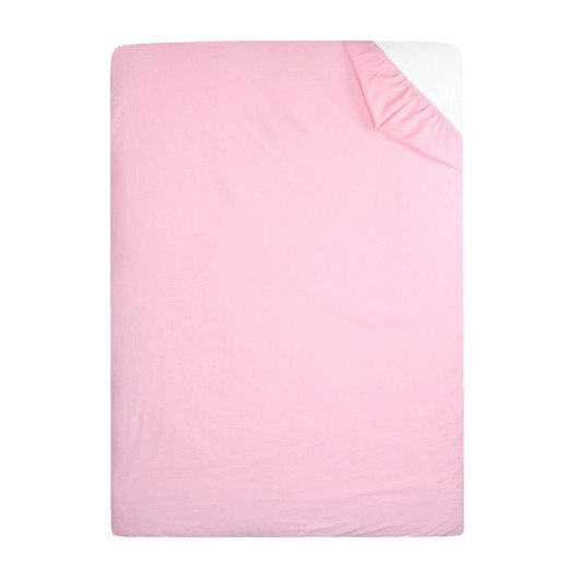 Pack of 10 Pink Flame Retardant Fitted Sheets 68 Pick Polycotton BS 7175 - Single Pack of 10 Pink Flame Retardant Fitted Sheets 68 Pick Polycotton BS 7175 - Single