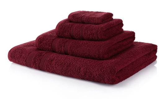 6 Piece Wine Towel Bale 500 GSM - 2 Face Cloths, 2 Hand Towels, 2 Bath Towels 6 Piece Wine Towel Bale 500 GSM - 2 Face Cloths, 2 Hand Towels, 2 Bath Towels