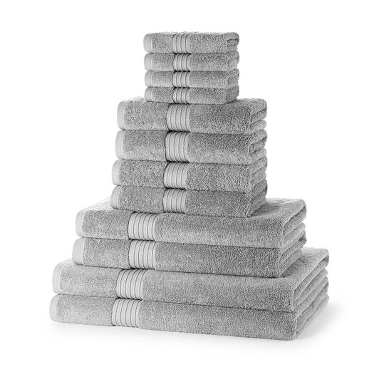 12 Piece 700GSM Towel Bale - 4 Face Cloths, 4 Hand Towels, 2 Bath Towels, 2 Bath Sheets 12 Piece 700GSM Towel Bale - 4 Face Cloths, 4 Hand Towels, 2 Bath Towels, 2 Bath Sheets