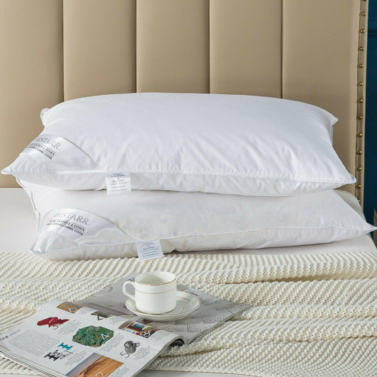 Natural Hungarian Goose Feather & Down Pillows Natural Hungarian Goose Feather & Down Pillows
