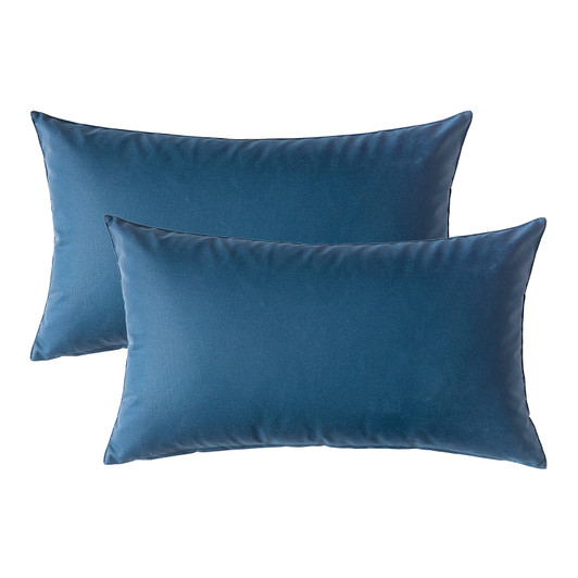 Set of 2 Cushions with Premium Waterproof Covers Included - 30x50cm Set of 2 Cushions with Premium Waterproof Covers Included - 30x50cm