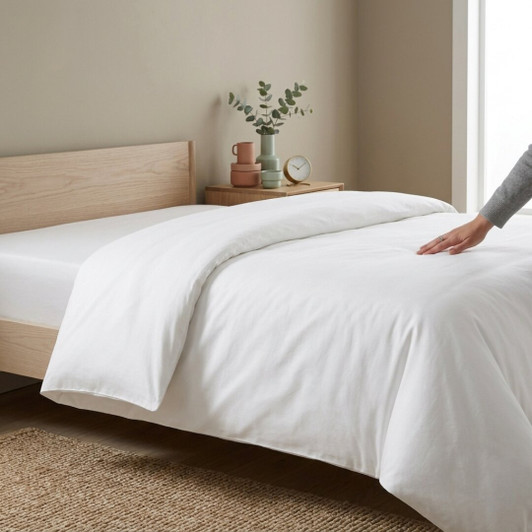 white-cotton-sateen-duvet-cover-on-bed-showing-soft-drape-and-smooth-finish