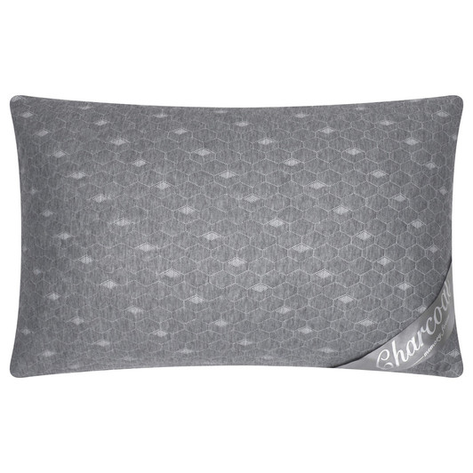Bamboo Memory Foam Layered Pillow - Charcoal 