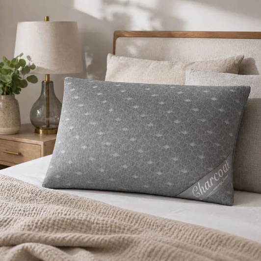 Charcoal Infused Memory Foam Pillow