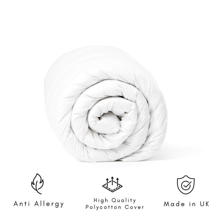 15 Tog Luxury Hollowfibre Duvet - Single