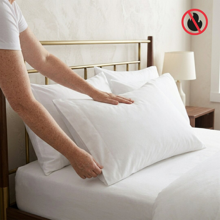 Flame Retardant Pillowcases (BS 7175-Crib 7)