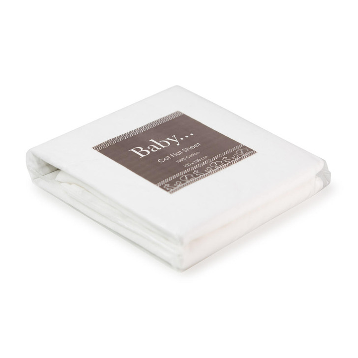 flat cot sheets asda