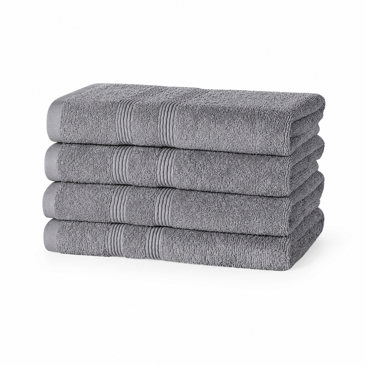 Clearance 700 gsm 100% Cotton Steel Hand Towels