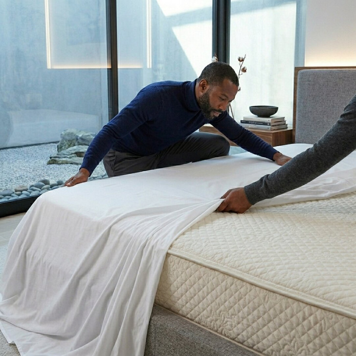 Flame Retardant Flat sheets (BS 7175-Crib 7)