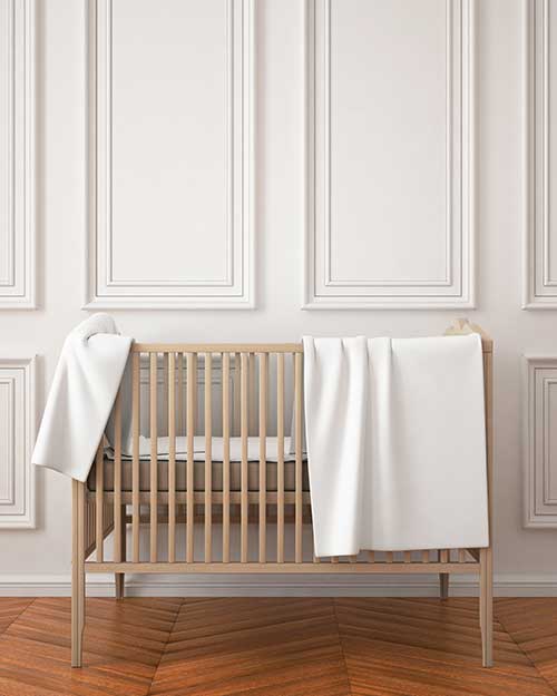 Baby Cot Bed Knit Fitted Sheet - 100% Cotton